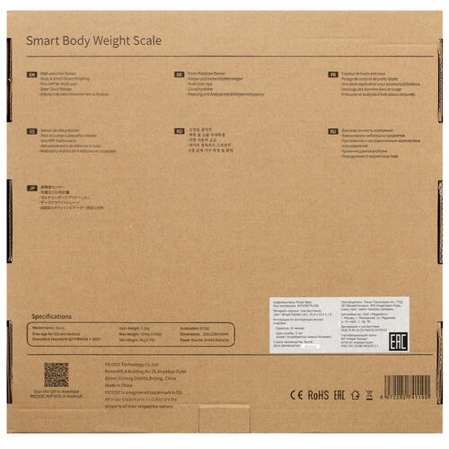 Купить Весы Picooc Basic белый  5062526. Характеристики, отзывы и цены в Донецке