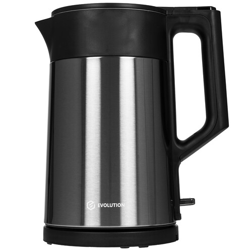 Купить Электрочайник EVOLUTION KP15152MB черный  9301915. Характеристики, отзывы и цены в Донецке