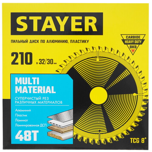 Купить Диск пильный STAYER 3685-210-32-48  9107178. Характеристики, отзывы и цены в Донецке