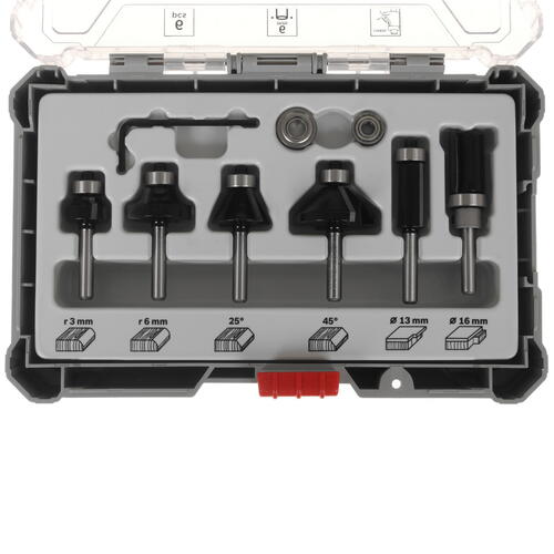 Купить Набор фрез Bosch 2607017468 6 шт  5331528. Характеристики, отзывы и цены в Донецке