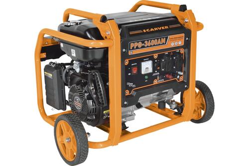 Купить Электрогенератор   бензиновый Carver PPG-6500АM  9100268. Характеристики, отзывы и цены в Донецке