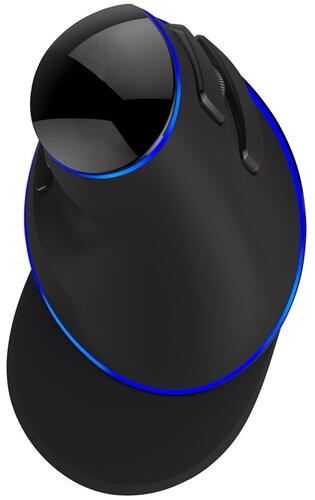 Купить Вертикальная мышь проводная DEXP KM-3008BU  черный  1663644. Характеристики, отзывы и цены в Донецке
