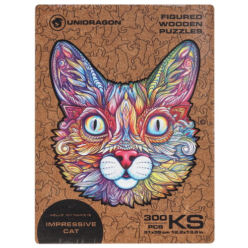 Купить Пазл Unidragon Выразительный Кот KS  9136957. Характеристики, отзывы и цены в Донецке