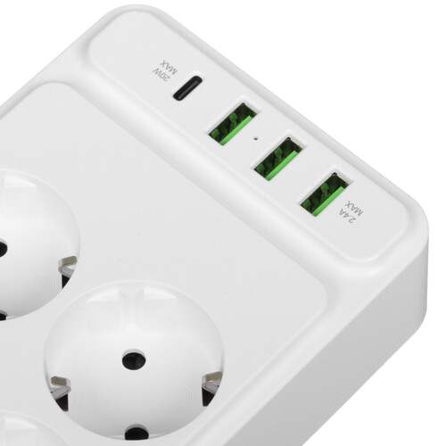 Купить Сетевой фильтр Skyline USP-430 белый  9197096. Характеристики, отзывы и цены в Донецке