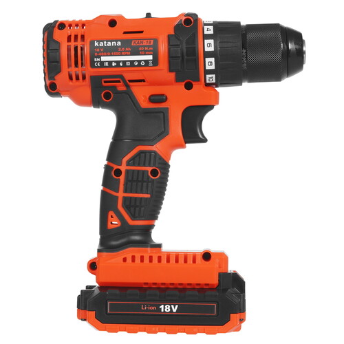 Купить Дрель-шуруповерт KATANA KAN-18  9236352. Характеристики, отзывы и цены в Донецке