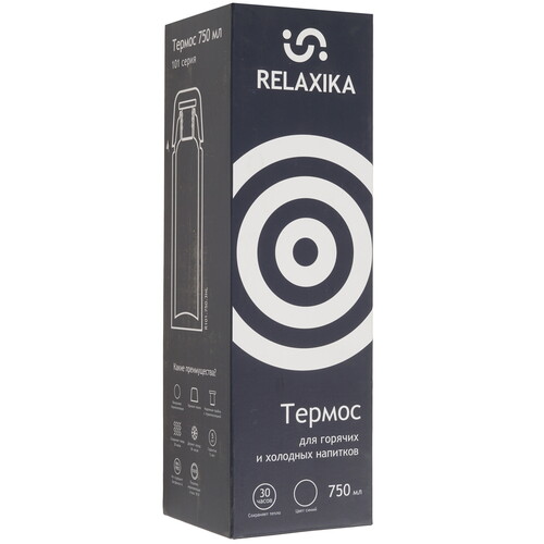 Купить Термос Relaxika 101 R101.750.3NL синий  9194321. Характеристики, отзывы и цены в Донецке