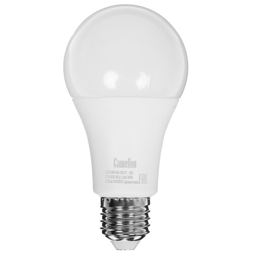 Купить Лампа светодиодная Camelion LED/18W-A65-3K/E27  5644338. Характеристики, отзывы и цены в Донецке