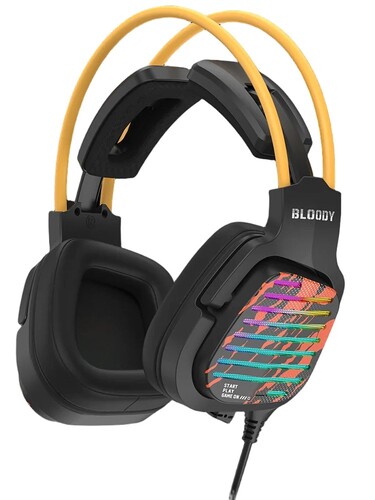 Купить Проводные наушники A4Tech Bloody G565 черный 2025  5613421. Характеристики, отзывы и цены в Донецке