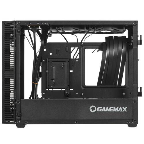 Купить Корпус GameMax Abyss ITX  черный  5618825. Характеристики, отзывы и цены в Донецке