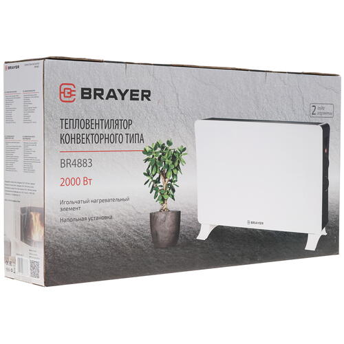 Купить Конвектор BRAYER BR4883  9918240. Характеристики, отзывы и цены в Донецке