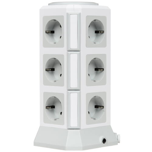 Купить Сетевой фильтр Ritmix RM-2123C Black белый  5459865. Характеристики, отзывы и цены в Донецке