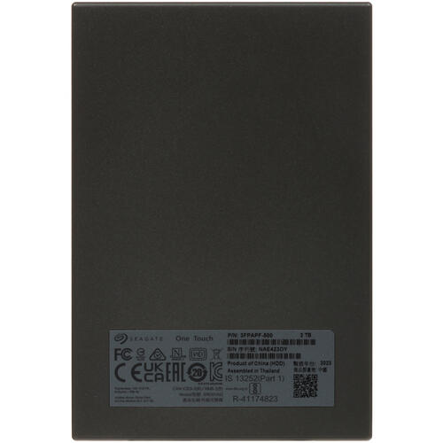 Купить 2 ТБ Внешний HDD Seagate One Touch [STKY2000401]  5435686. Характеристики, отзывы и цены в Донецке