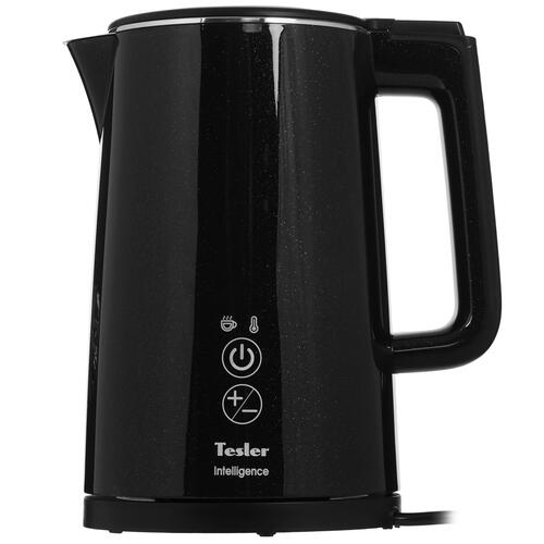 Купить Электрочайник Tesler KT-1520 черный  9054309. Характеристики, отзывы и цены в Донецке