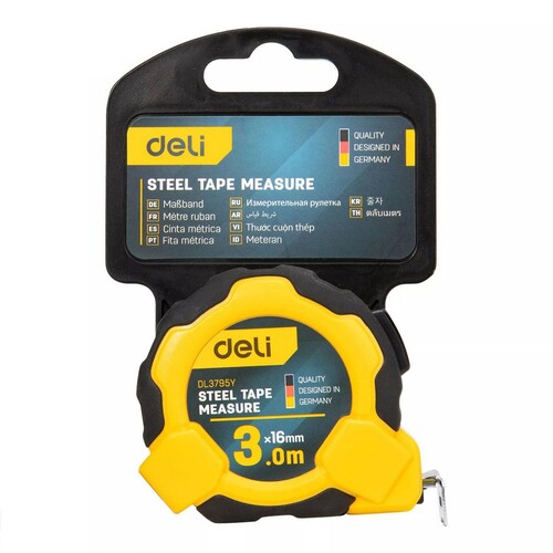 Купить Рулетка Deli DL3795  9310929. Характеристики, отзывы и цены в Донецке