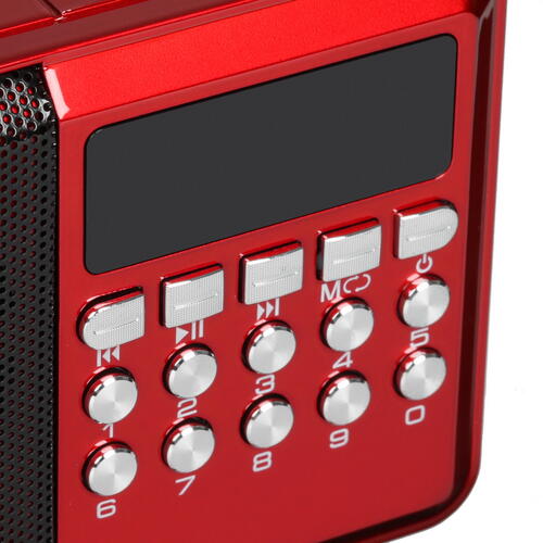 Купить Радиоприемник Ritmix RPR-002 красный  9071564. Характеристики, отзывы и цены в Донецке
