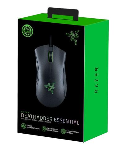 Купить Мышь проводная Razer DeathAdder Essential  5078589. Характеристики, отзывы и цены в Донецке