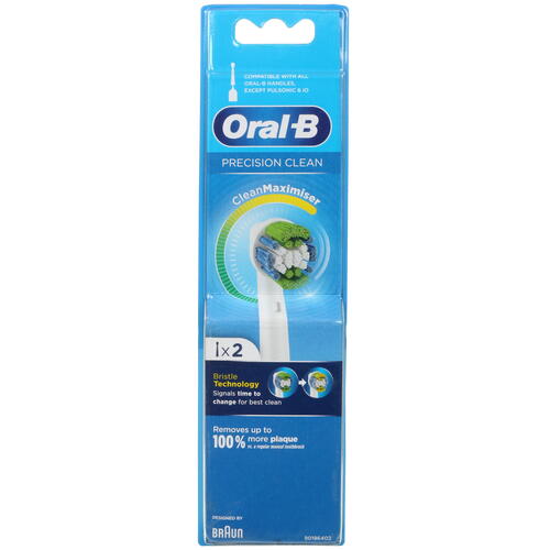 Купить Набор сменных насадок Braun Oral-B Precision Clean CleanMaximizer EB20RB  5073988. Характеристики, отзывы и цены в Донецке
