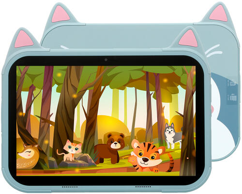 Купить 10.1" Планшет KENSHI Kids E18 LTE 64 ГБ голубой  5404444. Характеристики, отзывы и цены в Донецке