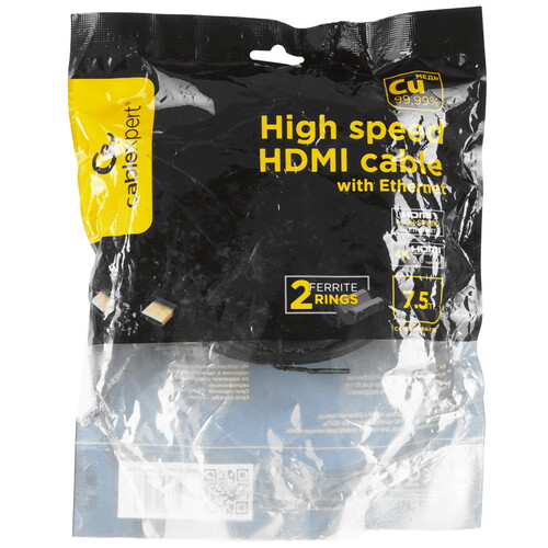 Купить Кабель  Cablexpert HDMI - HDMI, 7.5 м  9059989. Характеристики, отзывы и цены в Донецке