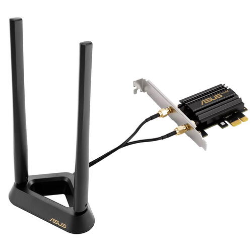 Купить Wi-Fi адаптер + Bluetooth ASUS PCE-AXE59BT  5401884. Характеристики, отзывы и цены в Донецке