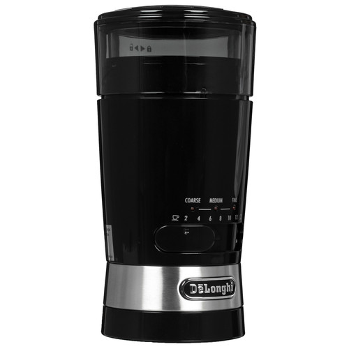 Купить Кофемолка электрическая Delonghi KG210BL черный  5319876. Характеристики, отзывы и цены в Донецке