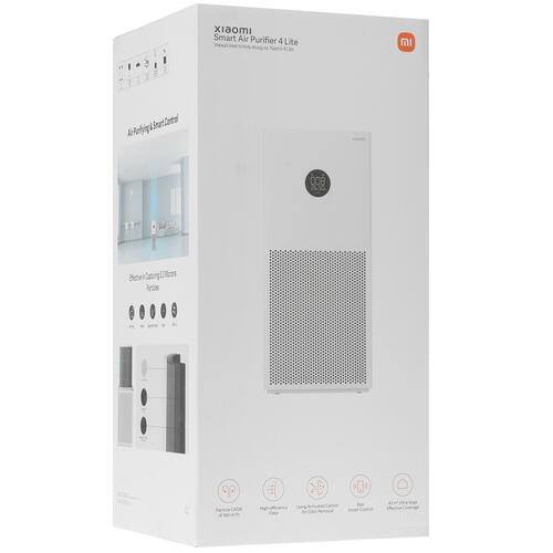 Купить Очиститель воздуха Xiaomi Mi Smart Air Purifier 4 Lite белый  4899928. Характеристики, отзывы и цены в Донецке
