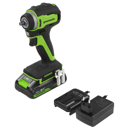 Купить Гайковерт GreenWorks G24IW200 24V  9305442. Характеристики, отзывы и цены в Донецке