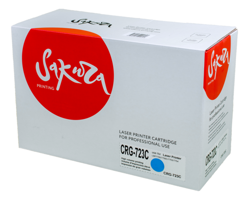 Купить Картридж лазерный SAKURA CRG723C синий, с чипом  7981919. Характеристики, отзывы и цены в Донецке