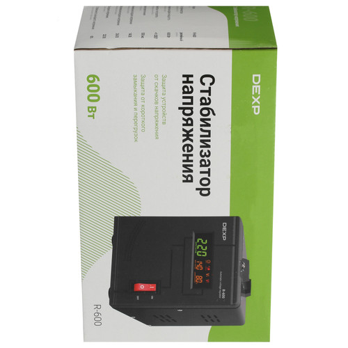 Купить Стабилизатор напряжения DEXP R-600  5059066. Характеристики, отзывы и цены в Донецке