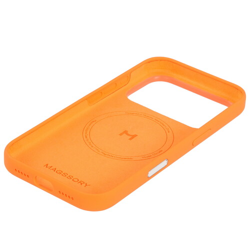 Купить Накладка  Magssory для Apple iPhone 17 Pro оранжевый  5641042. Характеристики, отзывы и цены в Донецке
