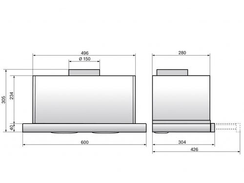 Купить Вытяжка телескопическая ELIKOR Интегра S2 60П-700-В2Д белый/белый  8120655. Характеристики, отзывы и цены в Донецке