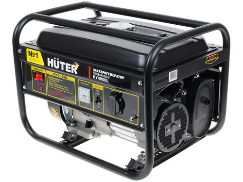Купить Электрогенератор   бензиновый Huter DY4000L  6717380. Характеристики, отзывы и цены в Донецке