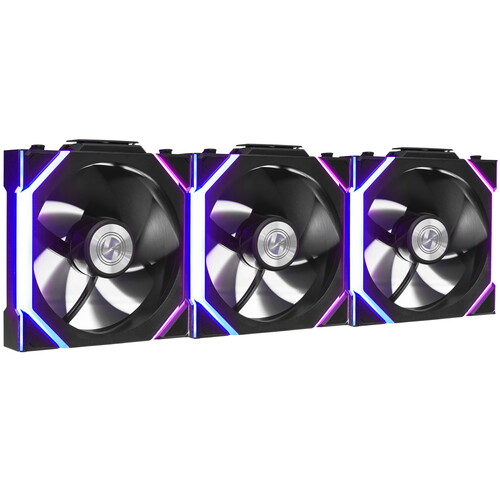 Купить Комплект реверсных вентиляторов LIAN LI UNI FAN SL WIRELESS 120 Reverse Blade [G99.12RSL1W3B.R0] черный  5604344. Характеристики, отзывы и цены в Донецке