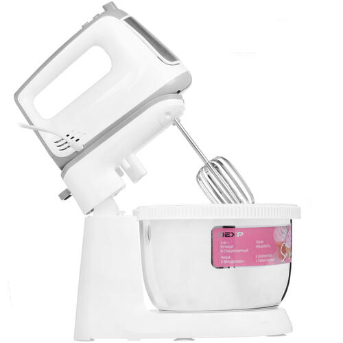 Купить Миксер DEXP MX-700 белый  1356923. Характеристики, отзывы и цены в Донецке