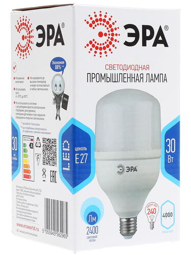 Купить Лампа светодиодная ЭРА LED POWER 30W-4000-E27  1118607. Характеристики, отзывы и цены в Донецке