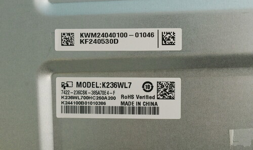 Купить LCD (В сборе) 23.6" для монитора ARDOR GAMING AF24H3 (K236WL7) [SG2361B02-7_V6.1]  9234923. Характеристики, отзывы и цены в Донецке