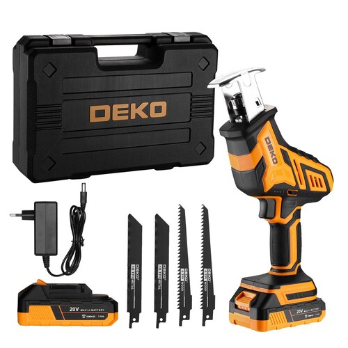 Купить Сабельная пила DEKO DKRS20-Li-ion UNV 20V  9200191. Характеристики, отзывы и цены в Донецке