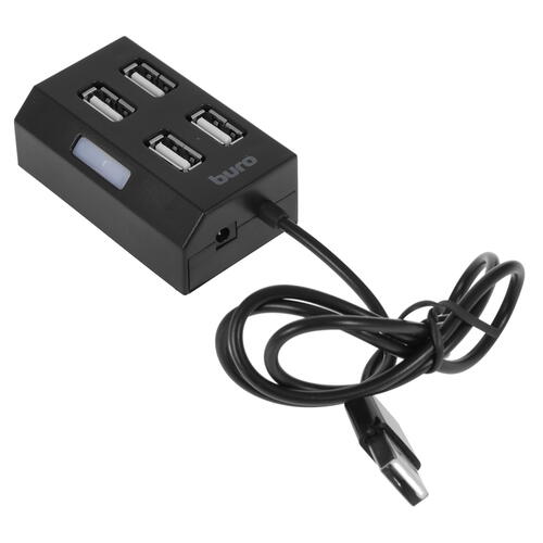 Купить USB-разветвитель Buro BU-HUB4-U2.0  8148039. Характеристики, отзывы и цены в Донецке