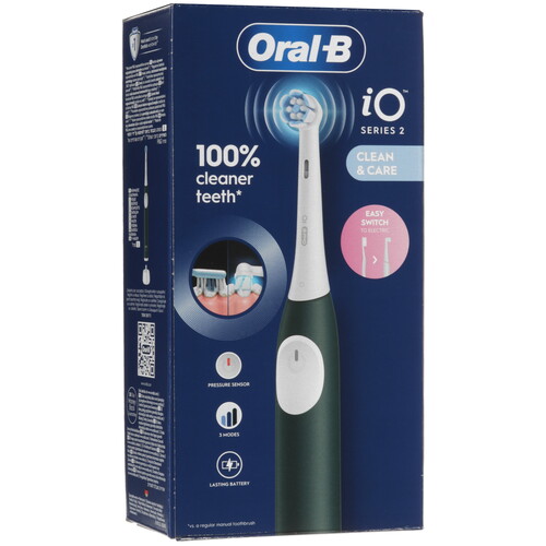 Купить Электрическая зубная щетка Braun Oral-B iOS2.1C9.0 зеленый  9300868. Характеристики, отзывы и цены в Донецке