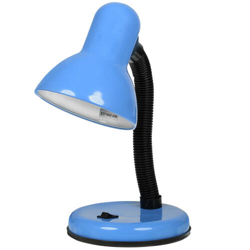 Купить Настольный светильник ЭРА N-211-E27-40W-BU синий  5055426. Характеристики, отзывы и цены в Донецке