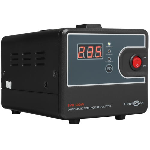 Купить Стабилизатор напряжения FinePower SVR 300W  5419939. Характеристики, отзывы и цены в Донецке