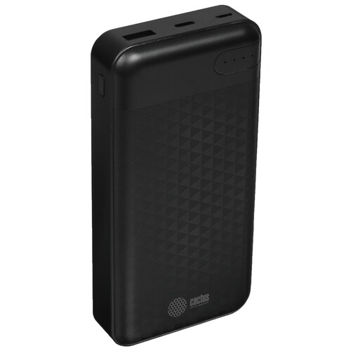 Купить Портативный аккумулятор Cactus CS-PBFSET-20000 черный  5369745. Характеристики, отзывы и цены в Донецке