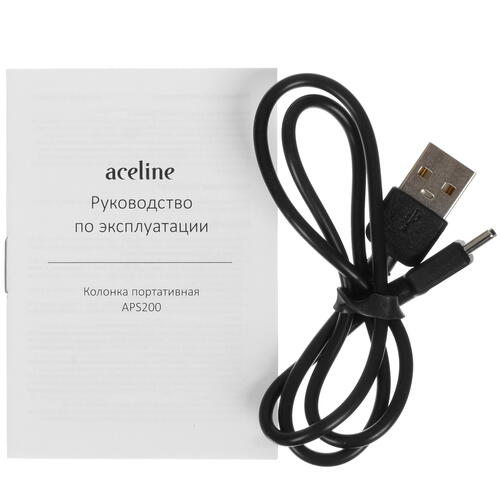 Купить Портативная колонка Aceline APS200, черный  5401920. Характеристики, отзывы и цены в Донецке