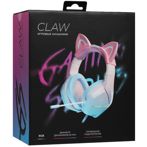 Купить Проводные наушники DEXP Claw голубой 2023  5437502. Характеристики, отзывы и цены в Донецке