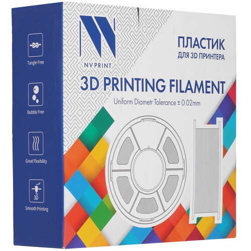 Купить Пластик NVPRINT PLA+ Mint Green  9158653. Характеристики, отзывы и цены в Донецке