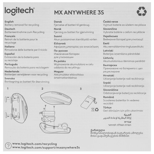 Купить Мышь беспроводная Logitech MX Anywhere 3S  9188998. Характеристики, отзывы и цены в Донецке