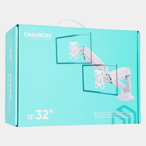 Купить Крепление для мониторов ONKRON G160w  4830303. Характеристики, отзывы и цены в Донецке