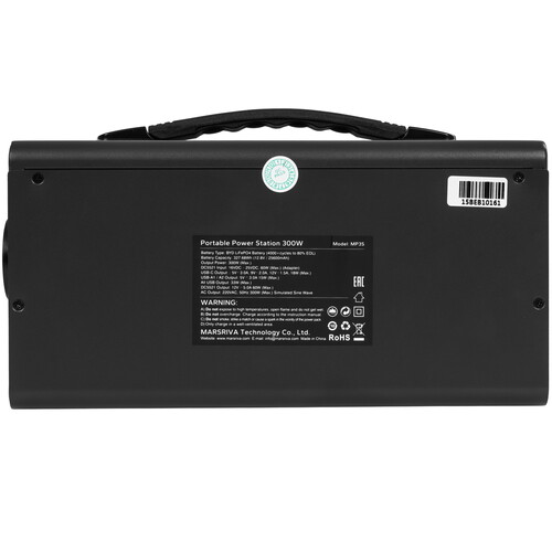 Купить Портативная зарядная станция MARSRIVA MP3S черный  9281636. Характеристики, отзывы и цены в Донецке