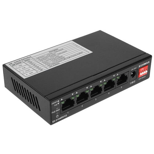 Купить Коммутатор Edimax ES-5104PH V2  5049918. Характеристики, отзывы и цены в Донецке