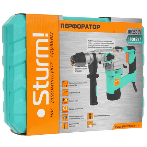 Купить Перфоратор Sturm! RH2530V  5370921. Характеристики, отзывы и цены в Донецке